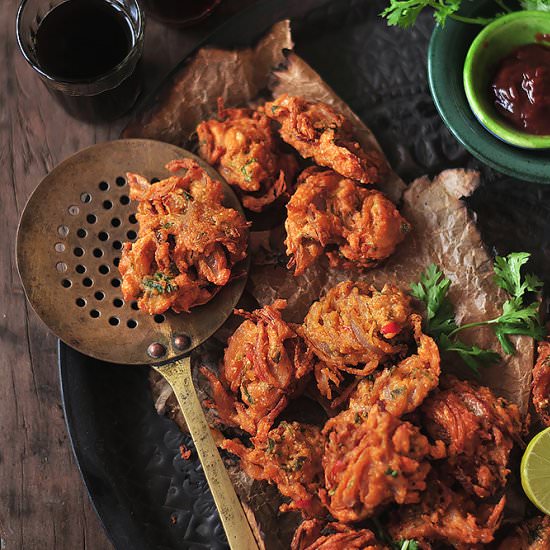 Pakoda – Onion Fritters - Recipe photo by Madhuri Aggarwal