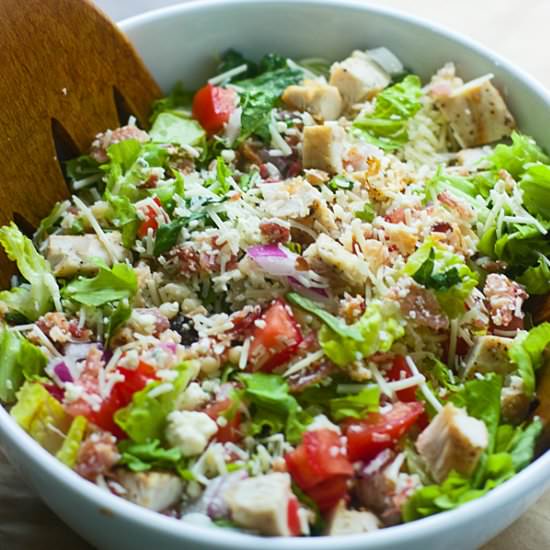 Chopped Tuscan Salad - Recipe photo by cookingforkeeps