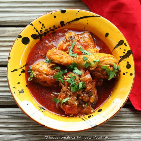 Angolan Chicken Moamba - Recipe photo by foodsfromafrica