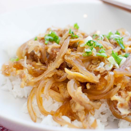 Katsudon - Recipe photo by thesharedplate