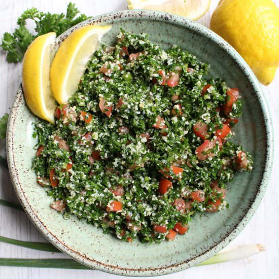 Tabbouleh Salad - Recipe photo by thymeandtoast