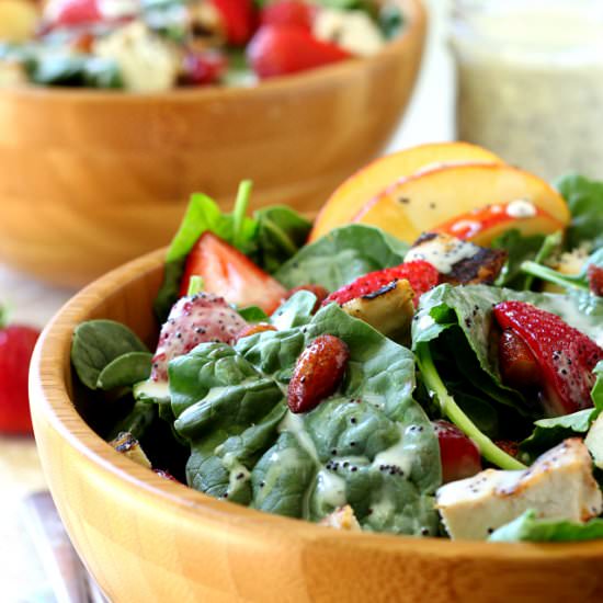 Strawberry Apple Chicken Salad - Recipe photo by kimscravings