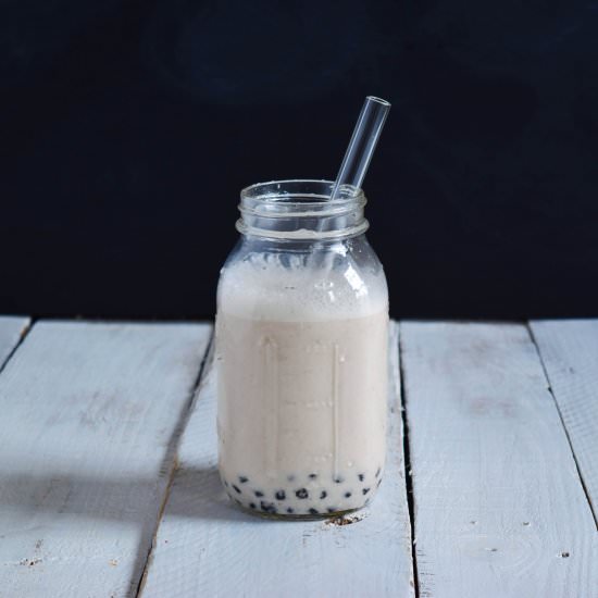 Horchata Boba! - Recipe photo by Thespicedkitchen