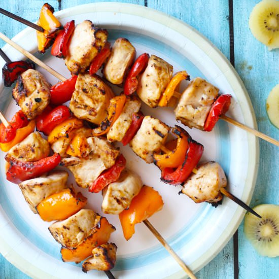 Summer Chicken Skewers - Recipe photo by Easytoddlermeals