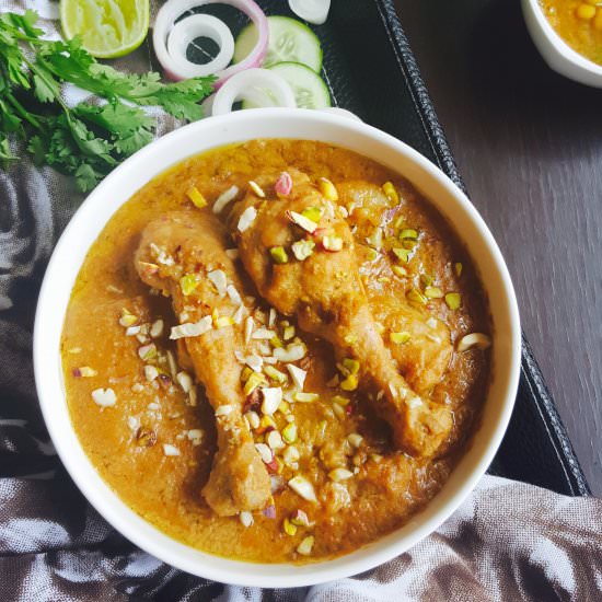 Chicken Korma ( Murshidabad Style ) - Recipe photo by My Tryst With Food And Travel