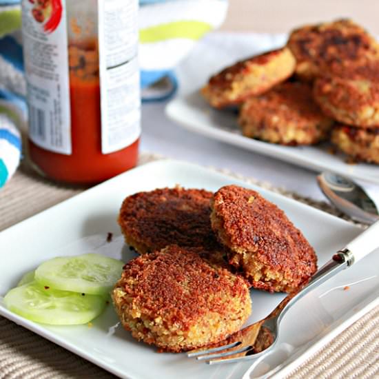 Jackfruit Seeds Cutlets/Patties - Recipe photo by Aromatic Cooking