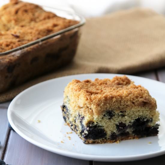 Blueberry Crumb Cake - Recipe photo by PooksPantry