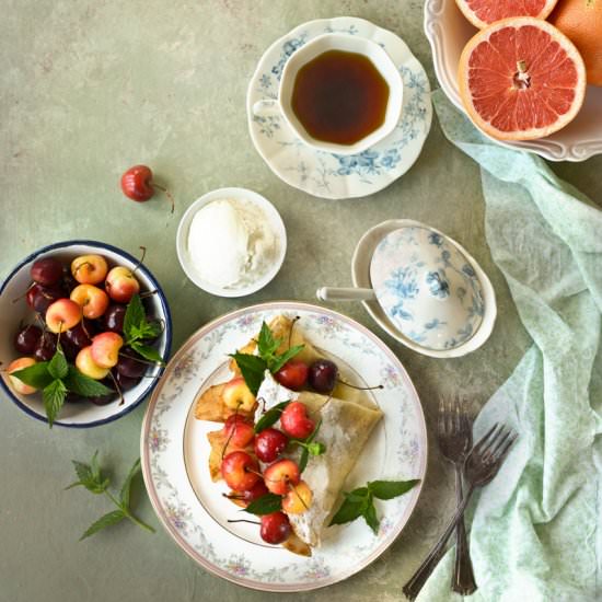 Perfect Crepes - Recipe photo by turmericnspice