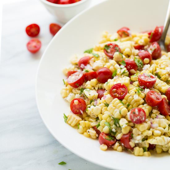 Summer Corn Salad - Recipe photo by meaningfuleats