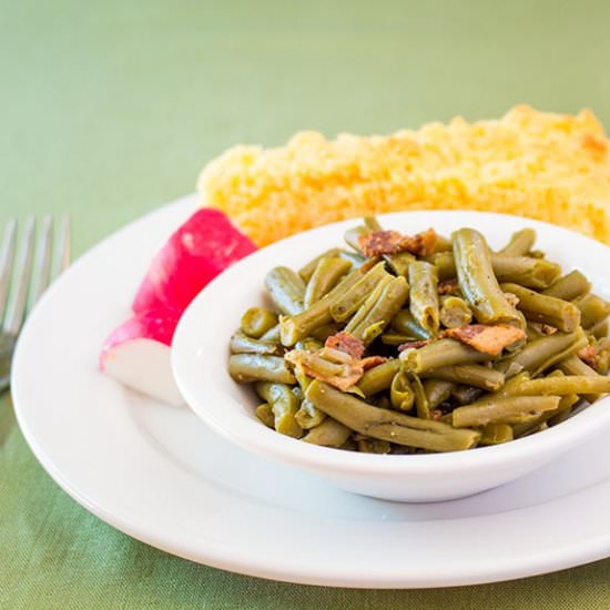 Old Fashioned Green Beans - Recipe photo by PearTreeKitchen