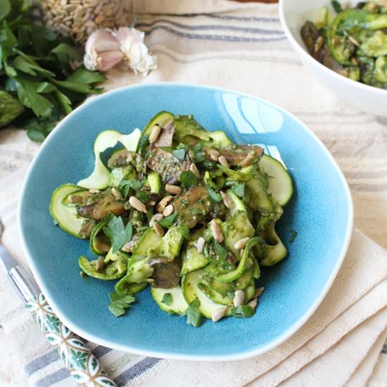 Arugula & Sunflower Seed Pesto - Recipe photo by CitNutritionally