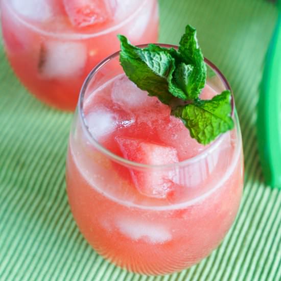 Watermelon Agua Fresca - Recipe photo by SmartLittleCookie