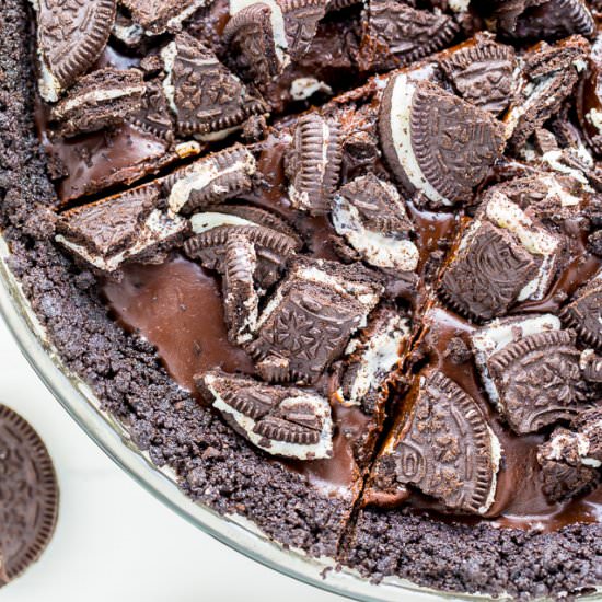 No-Bake Oreo Pie - Recipe photo by BakerbyNature