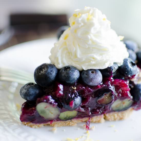 Fresh Blueberry Pie - Recipe photo by Art From My Table