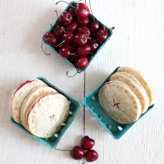 Cherry Hand Pies - Recipe photo by A Sweet Little Life