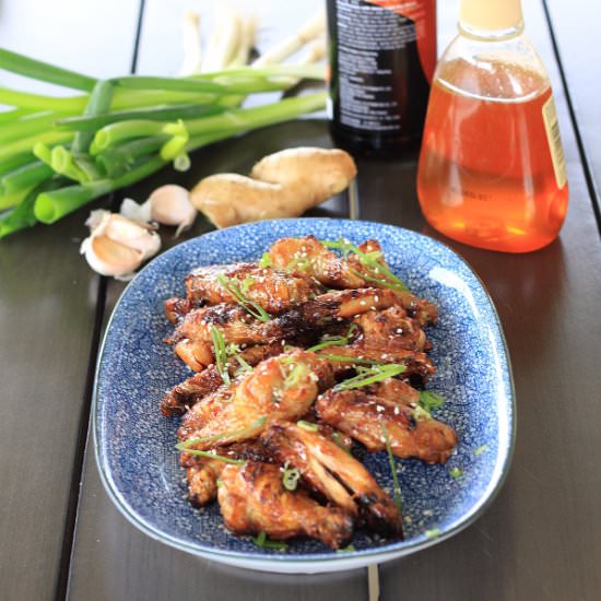 Crispy Honey Soy Chicken Wings - Recipe photo by sugarsaltmagic