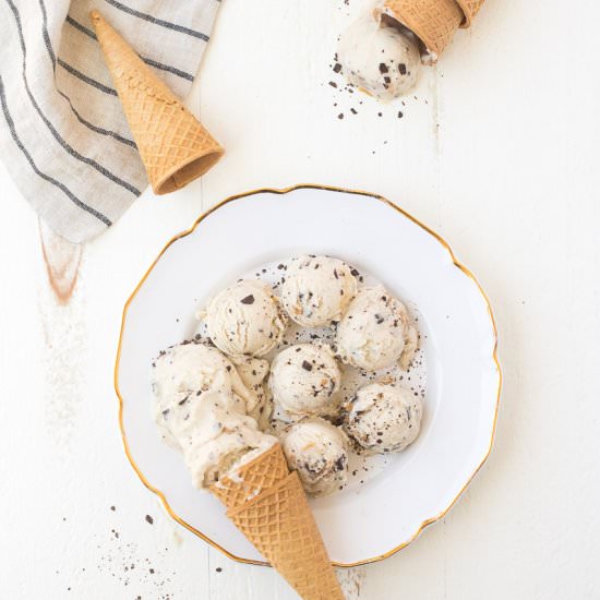 pb & chocolate chip ice cream - Recipe photo by On The DF