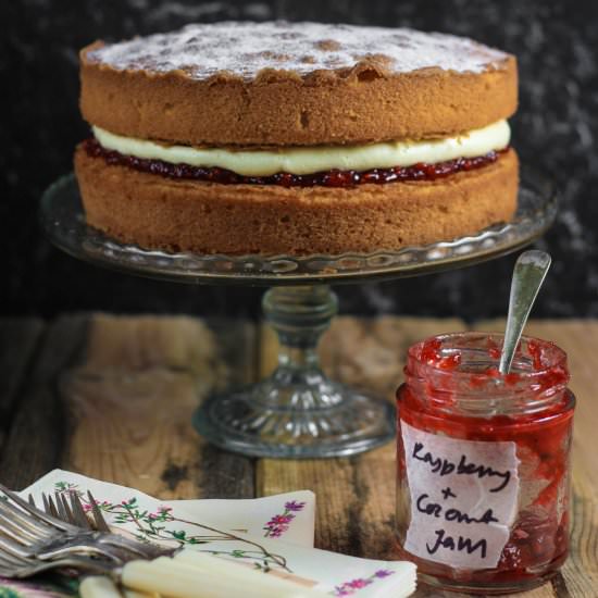 Victoria Sandwich - Recipe photo by fromthelarder