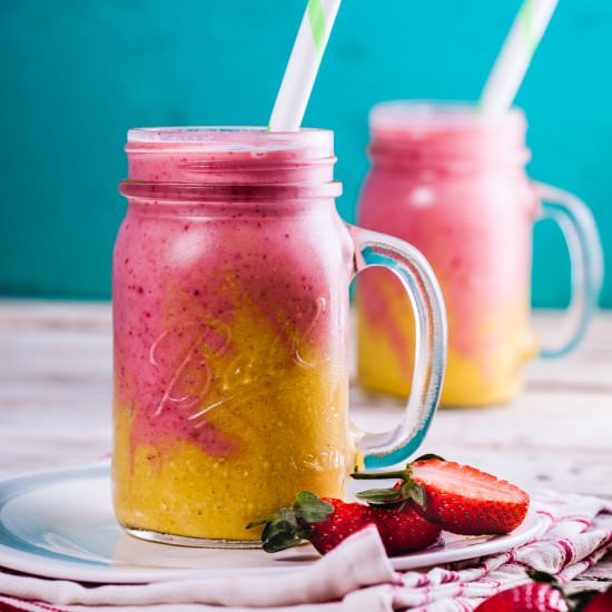 Creamy Summer smoothies - Recipe photo by Simply Delicious