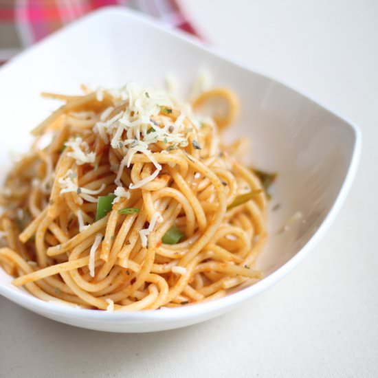 Tomato Spaghetti - Recipe photo by Spicecounter