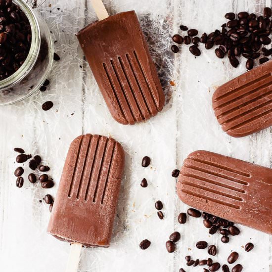 Mocha Fudgsicles - Recipe photo by bake.eat.repeat.
