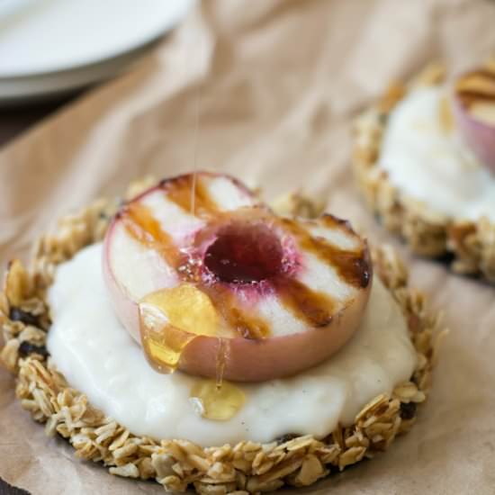Yogurt Granola Tarts - Recipe photo by Fearless Dining