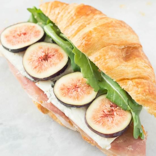 Fig & Blue Cheese Croissant - Recipe photo by cookingwithjanica