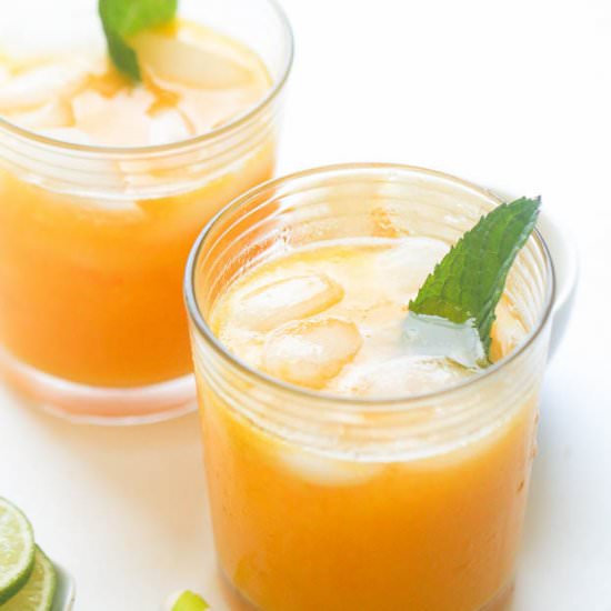 Mango Lemonade - Recipe photo by Immaculatebites
