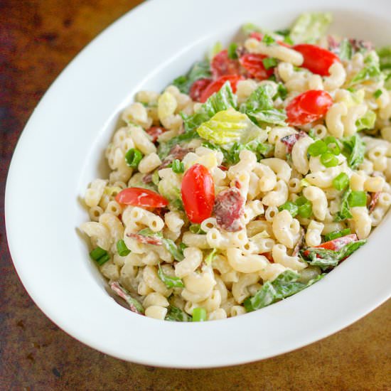 BLT Pasta Salad - Recipe photo by Paulas Plate