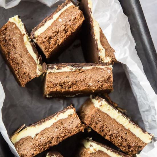 Real Deal Nanaimo Bars - Recipe photo by forageddish