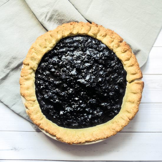 Blueberry Pie - Recipe photo by svarthjarta