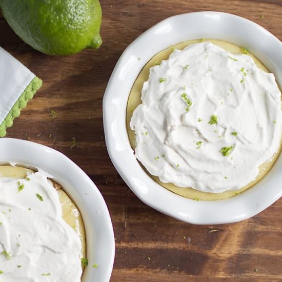 Key Lime Pie for Two - Recipe photo by TwoDelicious