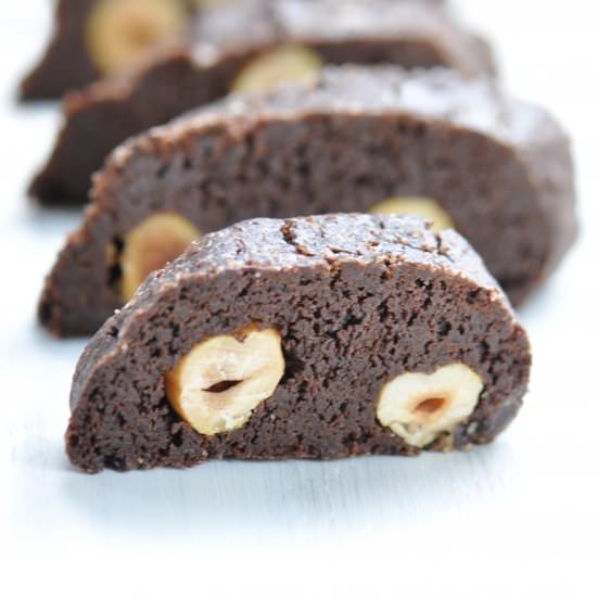 Cookies with Cocoa & Hazelnuts - Recipe photo by PANE PER I TUOI DENTI