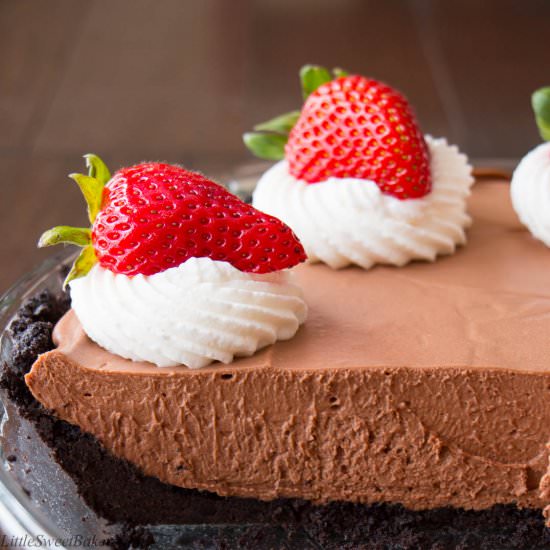 Chocolate Cream Pie - Recipe photo by littlesweetbaker