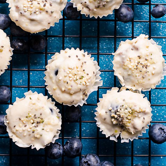 Frozen Greek Yogurt Bites - Recipe photo by ifoodreal
