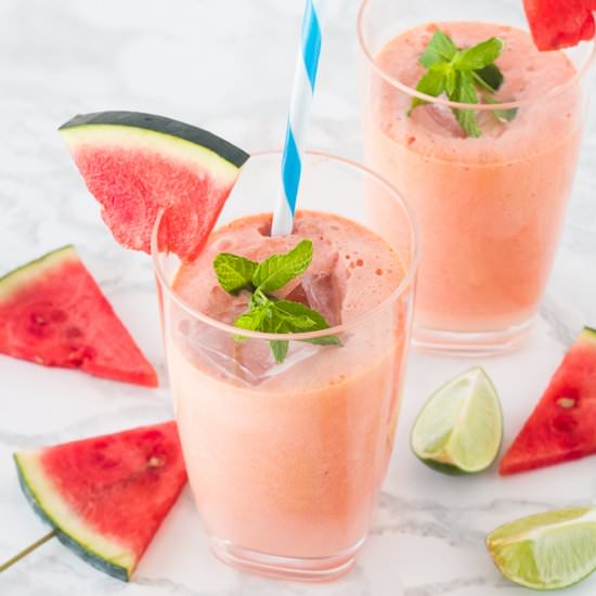 Coconut Watermelon & Lime Juice - Recipe photo by thehealthycook