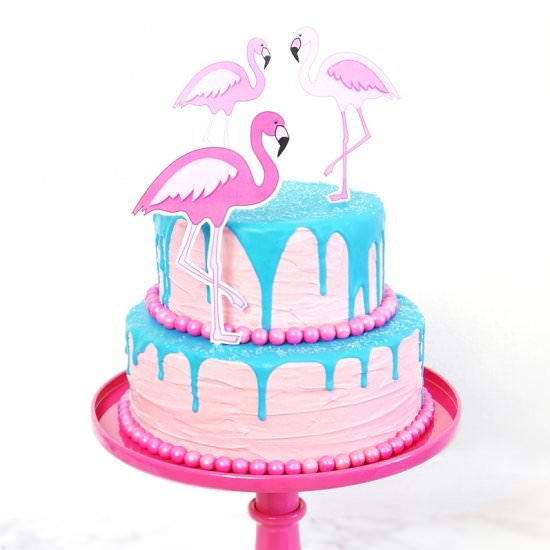 Lemon Birthday Drip Cake Recipe - Recipe photo by BirdsParty