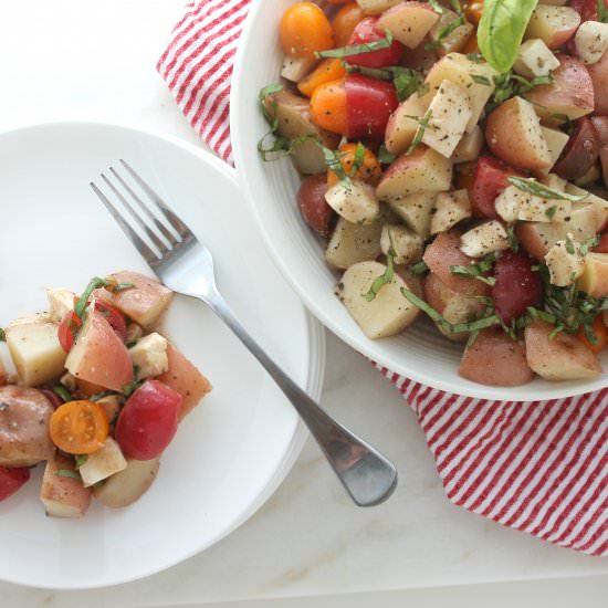 Caprese Potato Salad - Recipe photo by jennyrawn
