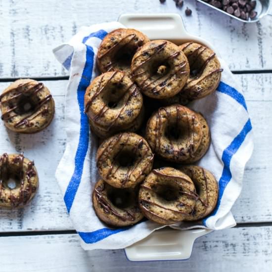 Banana Chocolate Chip Donuts - Recipe photo by YuriElkaim1