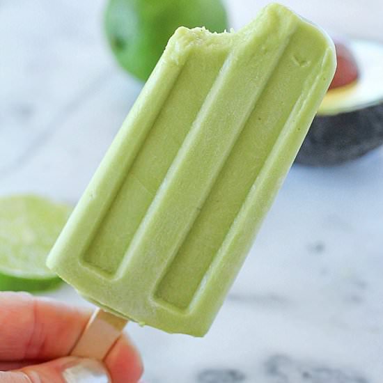 Creamy Avocado Popsicles - Recipe photo by yummyhealthyeasy