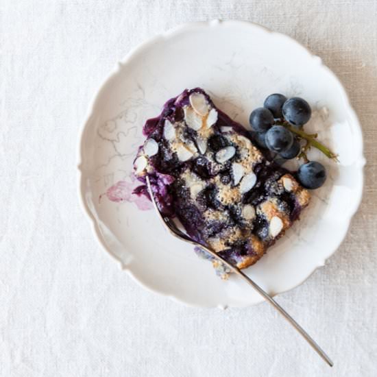 Gellewza grape clafoutis - Recipe photo by shebets_blog