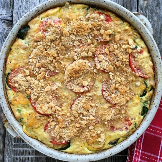 Zucchini Summer Squash Casserole - Recipe photo by gooddinnermom