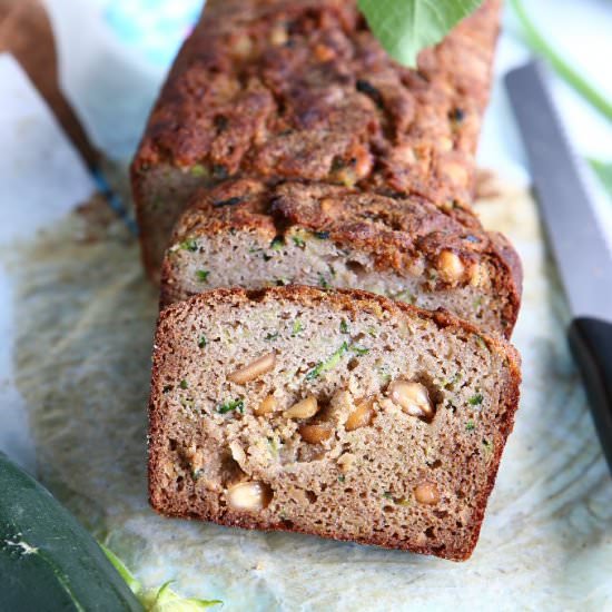 LC Coconut Flour Zucchini Bread - Recipe photo by angiesrecipes