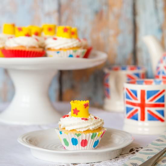 Elderflower Cream Cupcakes - Recipe photo by Fuss Free Flavours