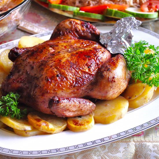 Lebanese Garlic Chicken Roast - Recipe photo by SIMPLE