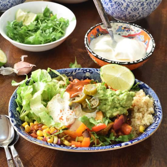 Mexiquinoa Bowls - Recipe photo by FoodPrepSundays