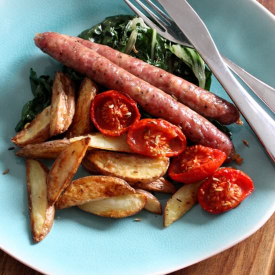 Baked Sicilian Sausages - Recipe photo by sharingthefoodwelove