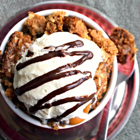 Carrot Coconut Crumble Sundae - Recipe photo by Cookilicious