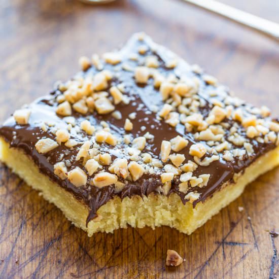 Toffee Almond Bars - Recipe photo by Averie