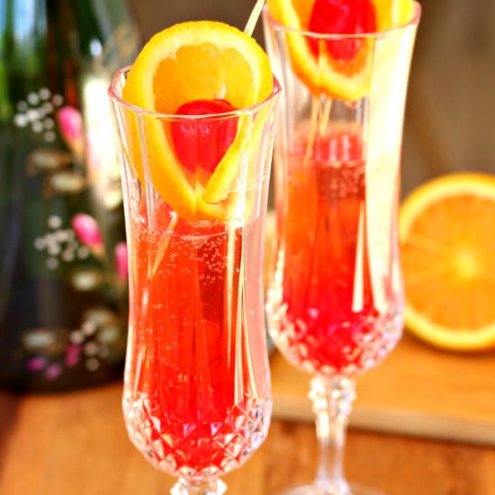 Champagne Shirleys - Recipe photo by TheCozyCook